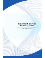 Предварительный просмотр 1 страницы MSI Adora24 Series User Manual