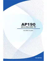 MSI AP190 User Manual preview