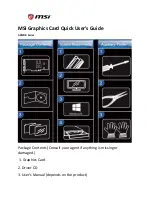 Preview for 1 page of MSI ARMOR Series Quick User Manual