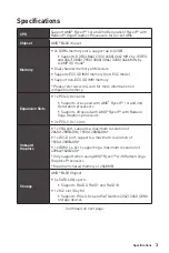 Preview for 3 page of MSI B450M PRO-M2 User Manual