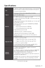 Preview for 3 page of MSI B560M PLUS User Manual