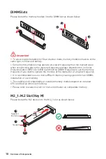 Preview for 10 page of MSI B560M PLUS User Manual