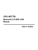 Предварительный просмотр 1 страницы MSI BT2RM User Manual