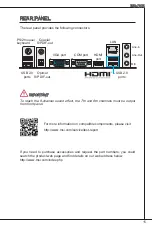 Preview for 15 page of MSI C807MS-E33 Series Manual