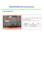 Preview for 3 page of MSI CR70 Disassembly Manual