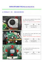 Preview for 5 page of MSI CR70 Disassembly Manual