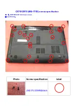 Preview for 21 page of MSI CR70 Disassembly Manual