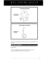 Preview for 11 page of MSI CRANE SCALE Safety And Periodic Maintenance Manual