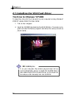 Предварительный просмотр 77 страницы MSI FX5200U-TD128 User Manual