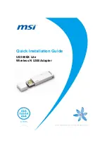 Preview for 1 page of MSI GE Albeo Quick Installation Manual