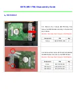 Предварительный просмотр 4 страницы MSI GE70 MS-1756 Disassembly Manual