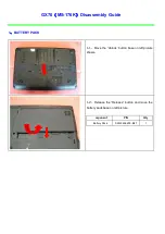 Preview for 2 page of MSI GX70 Disassembly Manual