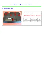 Preview for 4 page of MSI GX70 Disassembly Manual