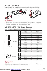 Preview for 11 page of MSI H310M PRO-M2 PLUS Quick Start Manual