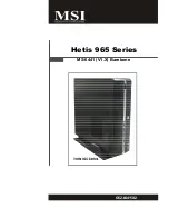 Preview for 1 page of MSI Hetis 965 Series User Manual