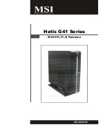 Preview for 1 page of MSI Hetis G41 Series User Manual