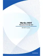 MSI Hetis H81 User Manual preview