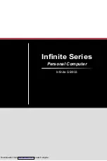 MSI Infinite S B933 Manual preview