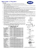 Предварительный просмотр 1 страницы MSI LT Plug Valve Repair Manual