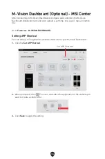 Предварительный просмотр 16 страницы MSI M-Vision Dashboard User Manual