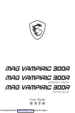 Preview for 1 page of MSI MAG VAMPIRIC 300R User Manual