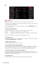 Preview for 74 page of MSI MEG Z390 ACE Quick Start Manual