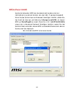 Предварительный просмотр 34 страницы MSI MEGA ePower 1000HD User Manual