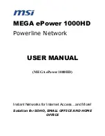 Предварительный просмотр 44 страницы MSI MEGA ePower 1000HD User Manual