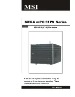 MSI MEGA MPC 51PV User Manual preview