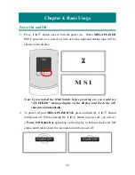 Предварительный просмотр 22 страницы MSI Mega Player 522 User Manual