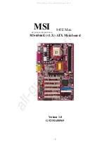 MSI MS-6566E Manual preview