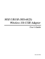 MSI MS-6823 User Manual preview