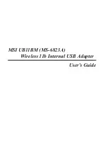 Preview for 1 page of MSI MS-6823A User Manual