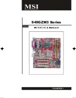 MSI MS-7267 User Manual preview