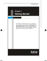 Preview for 11 page of MSI MS-9232 User Manual