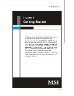 Preview for 9 page of MSI MS-9238 User Manual