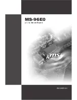 Preview for 1 page of MSI MS-96E0 User Manual