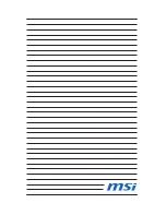 Preview for 10 page of MSI MS-96E0 User Manual