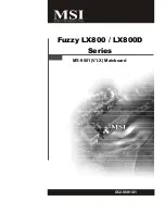 Preview for 1 page of MSI MS-9801 User Manual