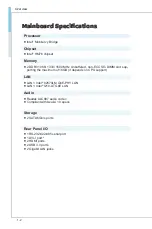 Preview for 8 page of MSI MS-98E0 User Manual
