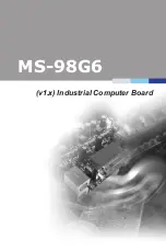 MSI MS-98G6 Manual preview