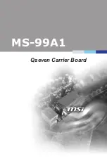 MSI MS-99A1 User Manual preview