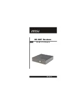 MSI MS-9A07 Instruction Manual preview