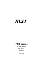 MSI MS-AE04 User Manual предпросмотр