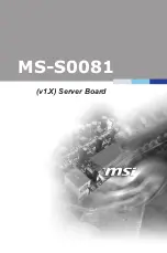 MSI MS-S0081 Manual preview