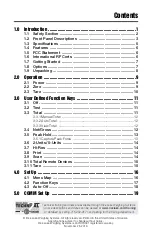 Preview for 3 page of MSI MSI-8000HD Operator'S Manual