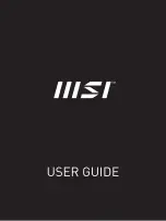 Предварительный просмотр 1 страницы MSI MSI PEN User Manual