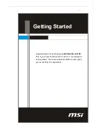 Предварительный просмотр 9 страницы MSI NetOn AIO PC User Manual