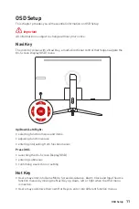 Предварительный просмотр 11 страницы MSI Optix AG321CQR Manual