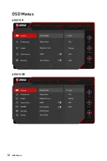 Предварительный просмотр 12 страницы MSI Optix AG321CQR Manual